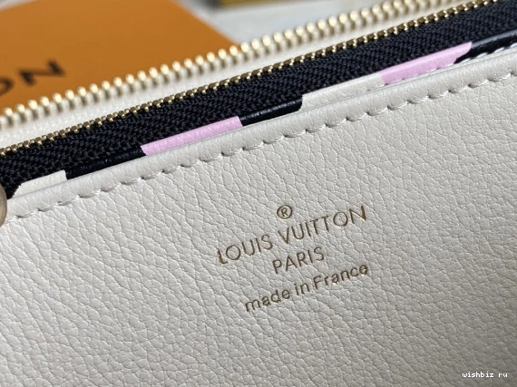 WIS LOUIS ZIPPY WALLET VUITTON 0802